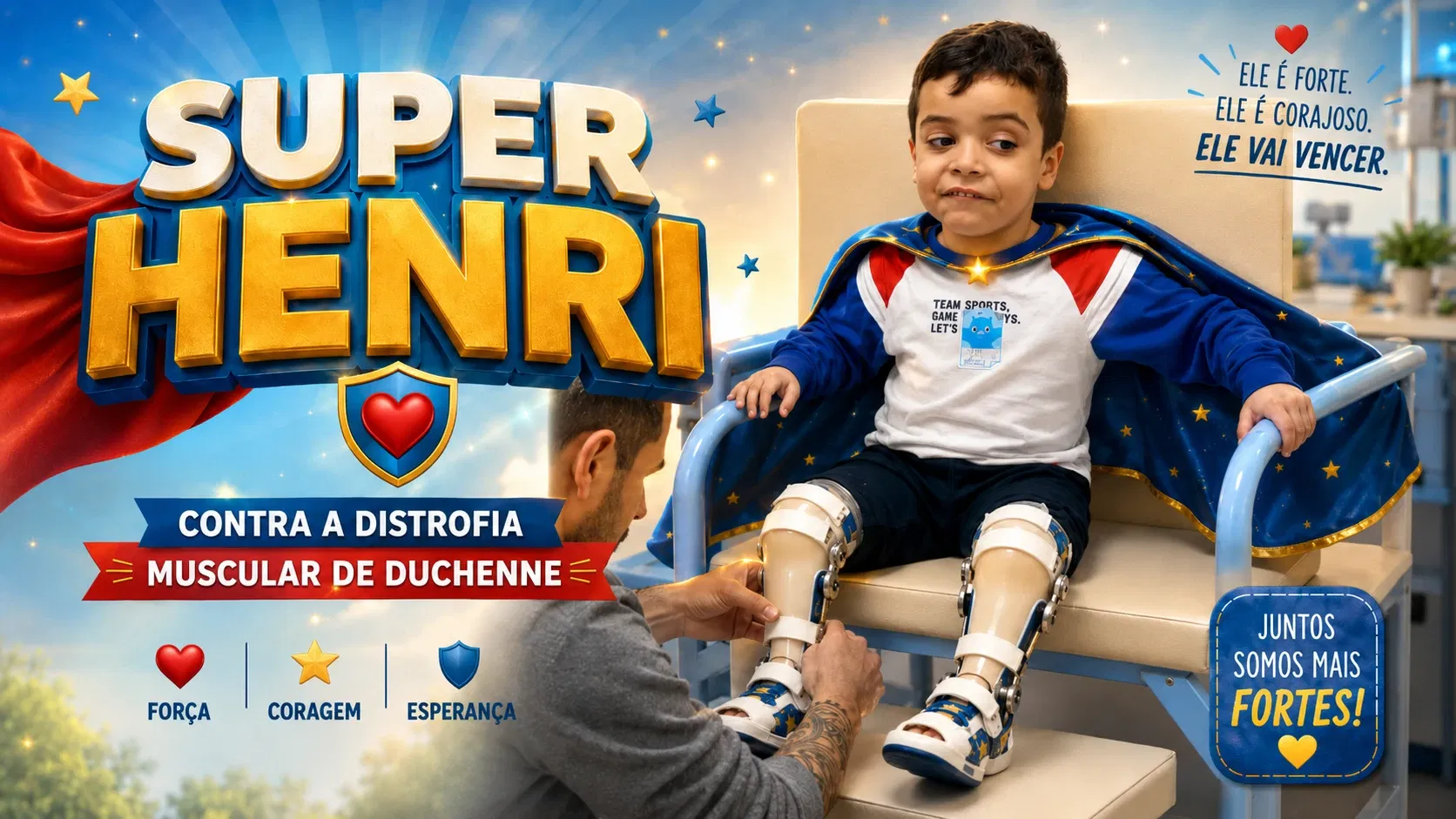 Henri contra a Duchenne