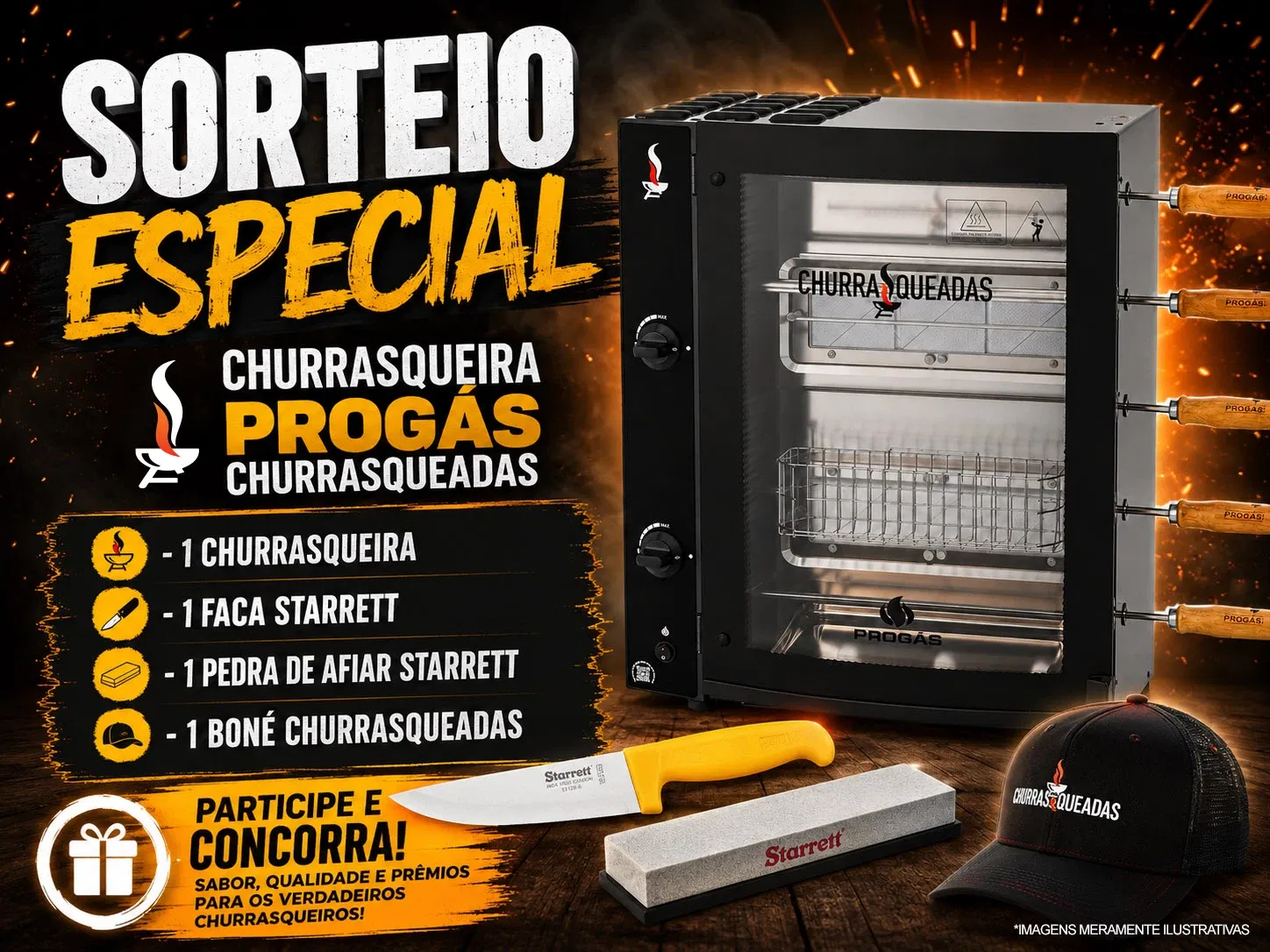 Sorteio Churrasqueira