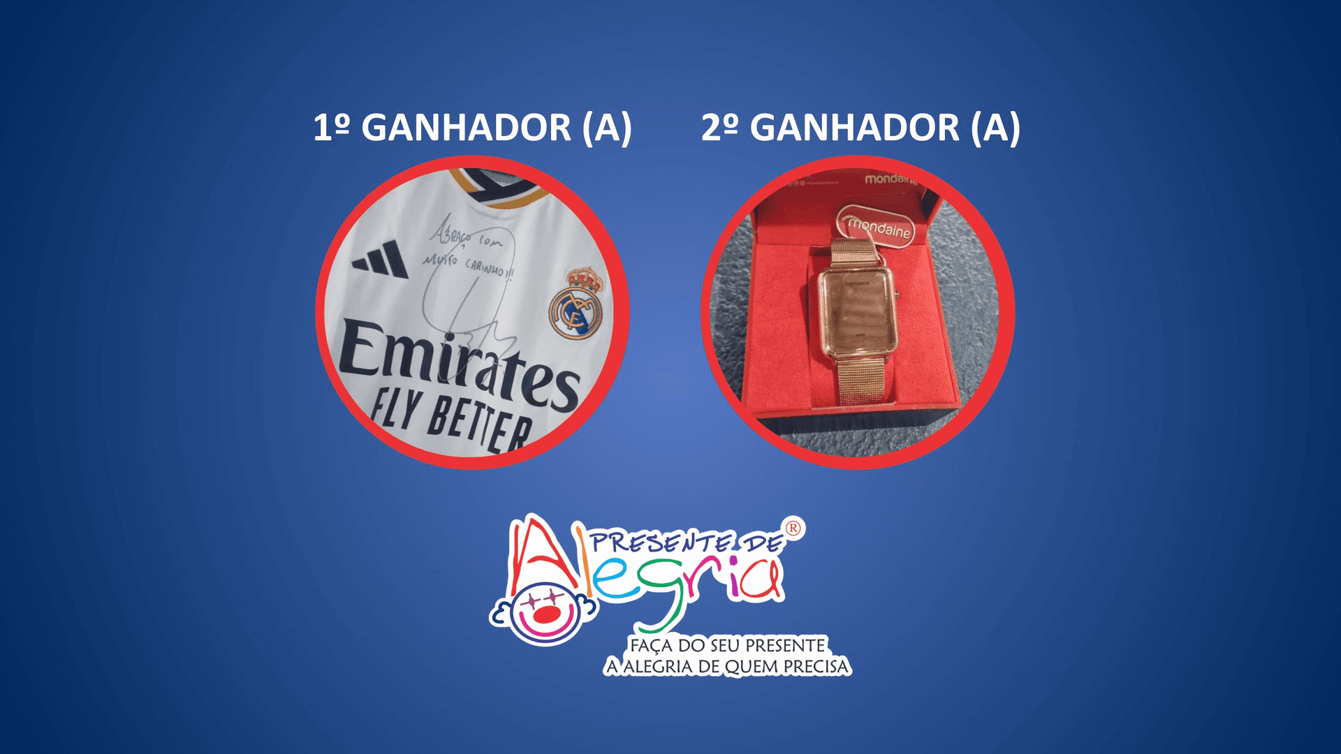 Rifa do Presente de Alegria