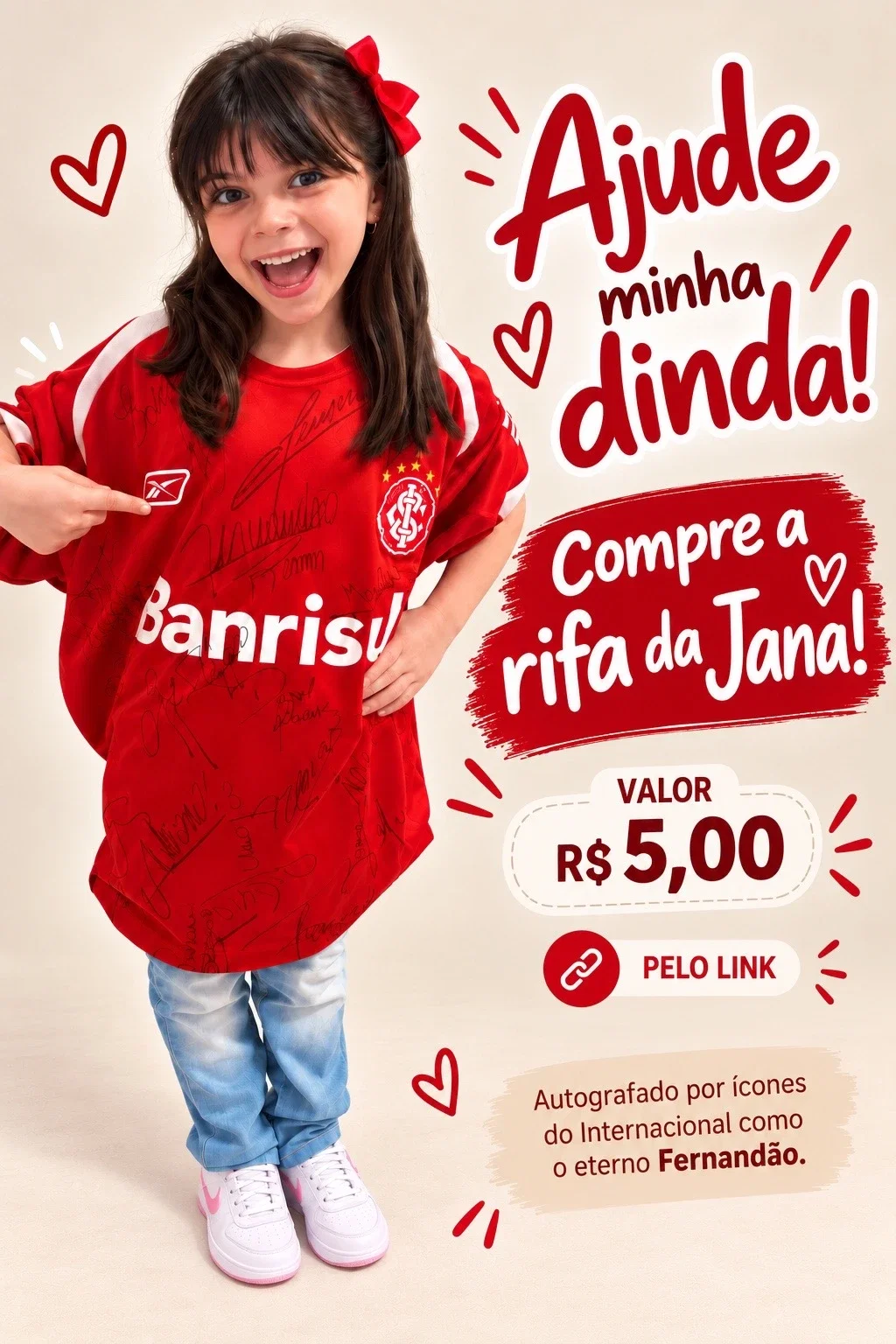 Ajude a Jana - Enquanto eu respirar... eu vou caminhar!