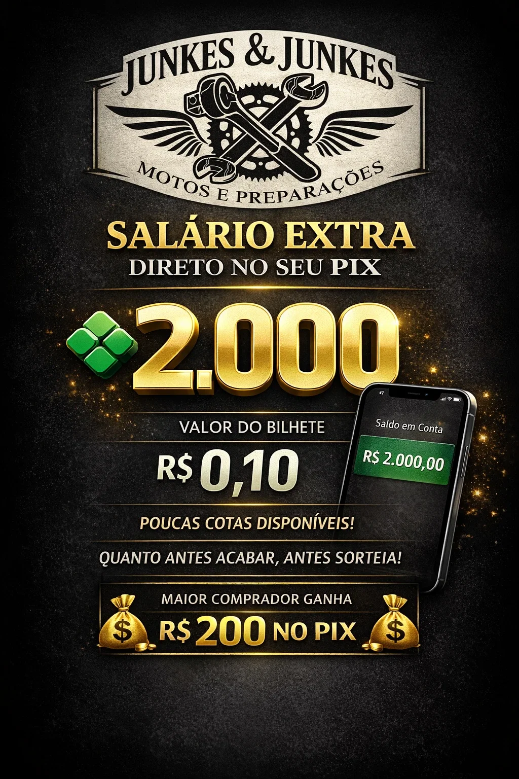 2mil no seu pix!