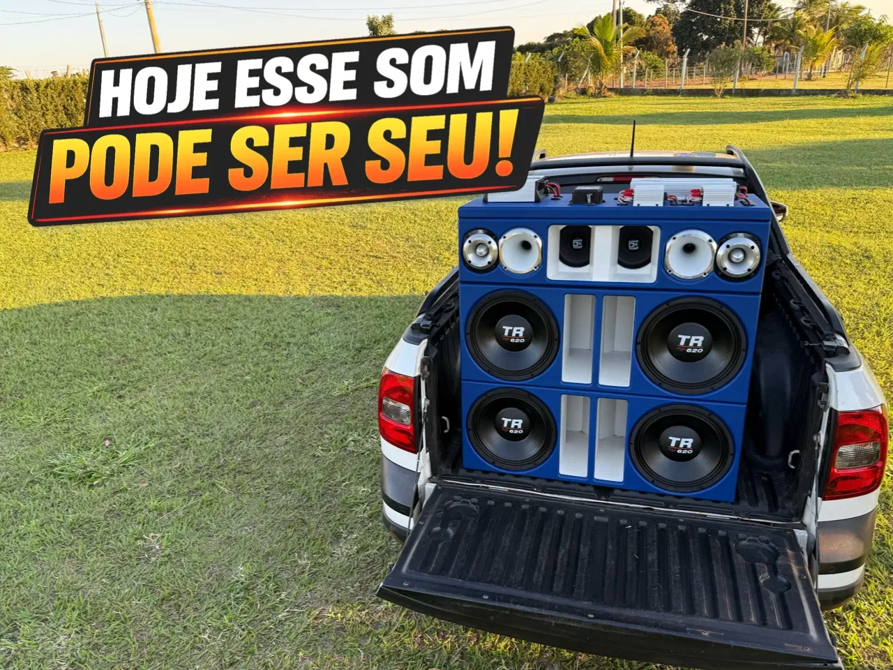 PANCADÃO 4 VIAS 4X TR620 + FULL TARAMPS