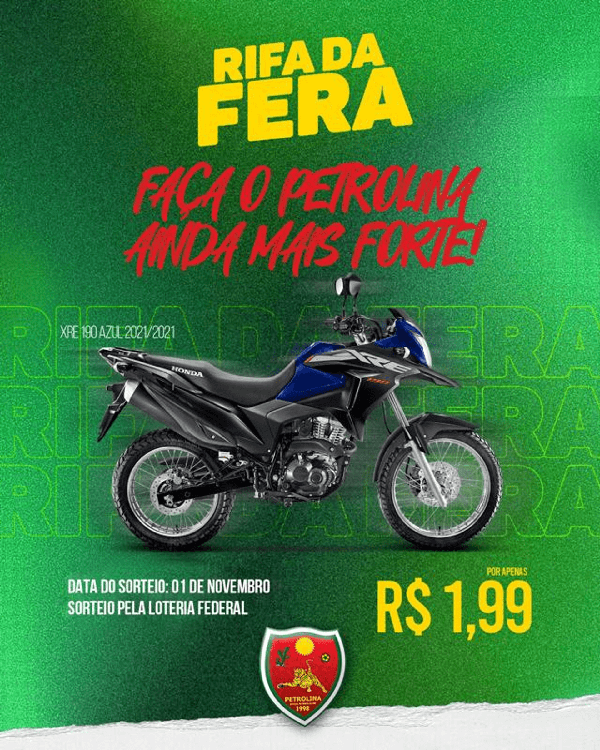 Ajude a Fera Sertaneja!!! Campanha da torcida do Petrolina SFC para 2024