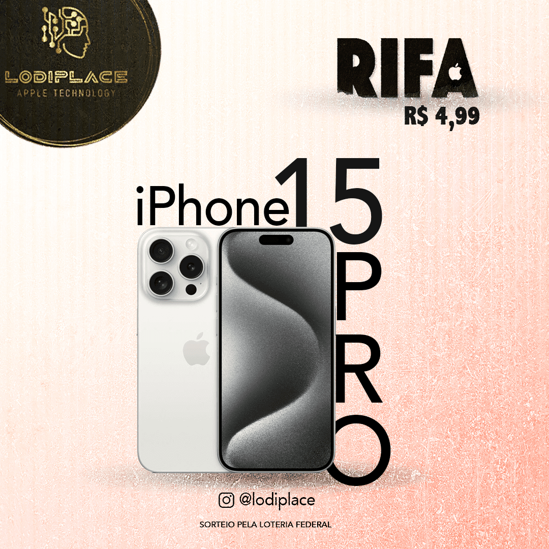iPhone 15 PRO 1TB White Titanium NOVO