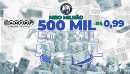 Já imaginou MEIO MILHÃO na sua conta com R$ 0,99 centavos? 😬😱
