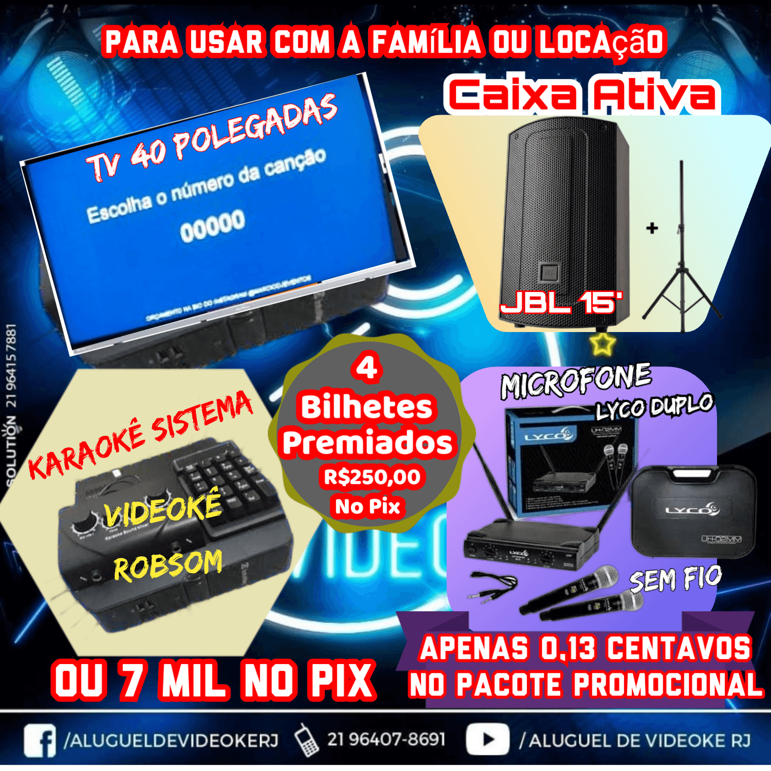 KARAOKÊ COMPLETO