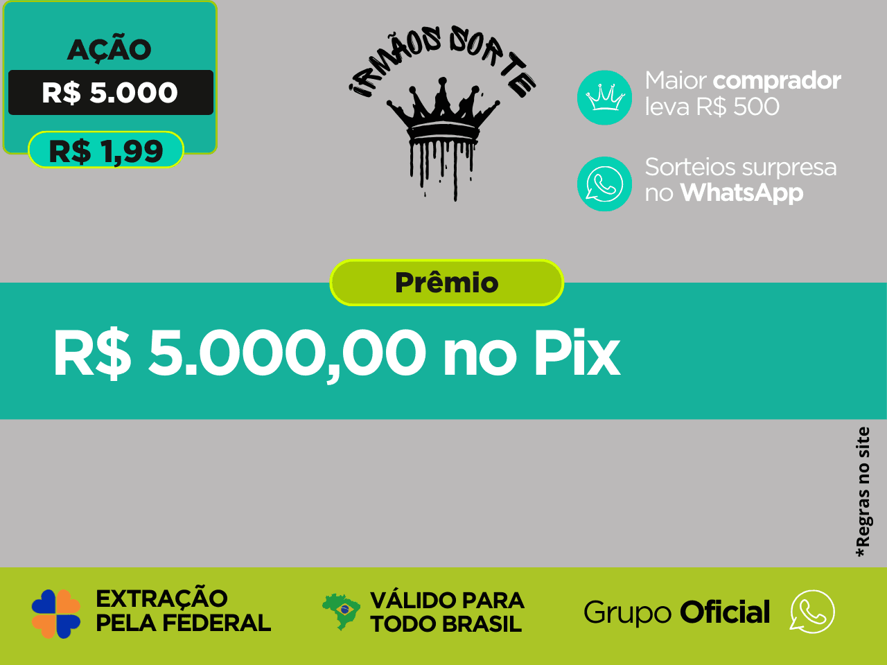 5.000 no Pix