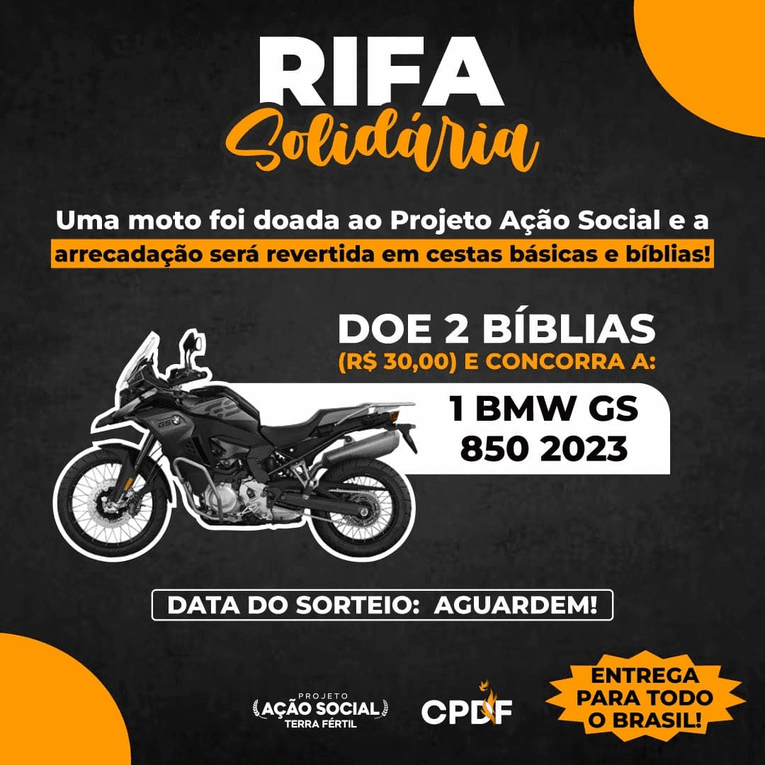 Bmw Gs850 - Projeto Ação Social
