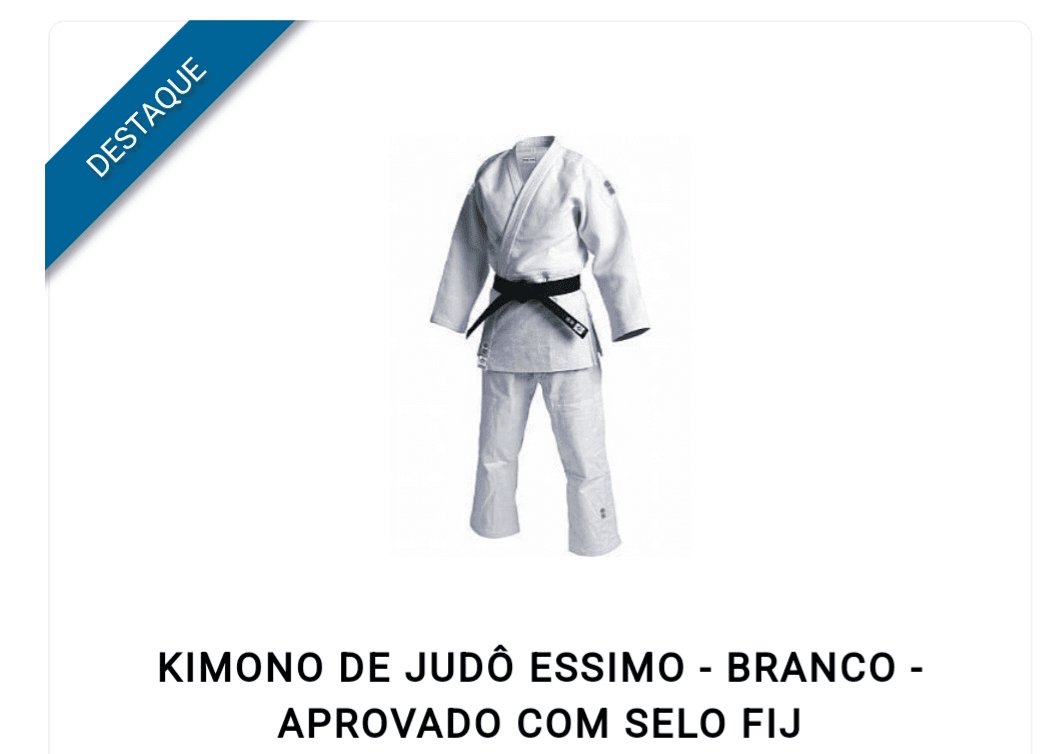 "Ação entre amigos" de um judogi IJF Approved