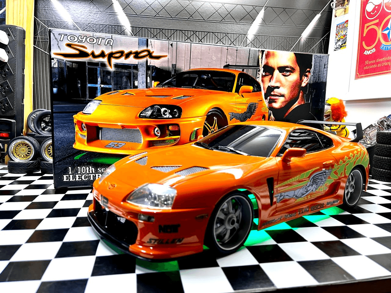 Rifa Automodelo Toyota Supra do Brian