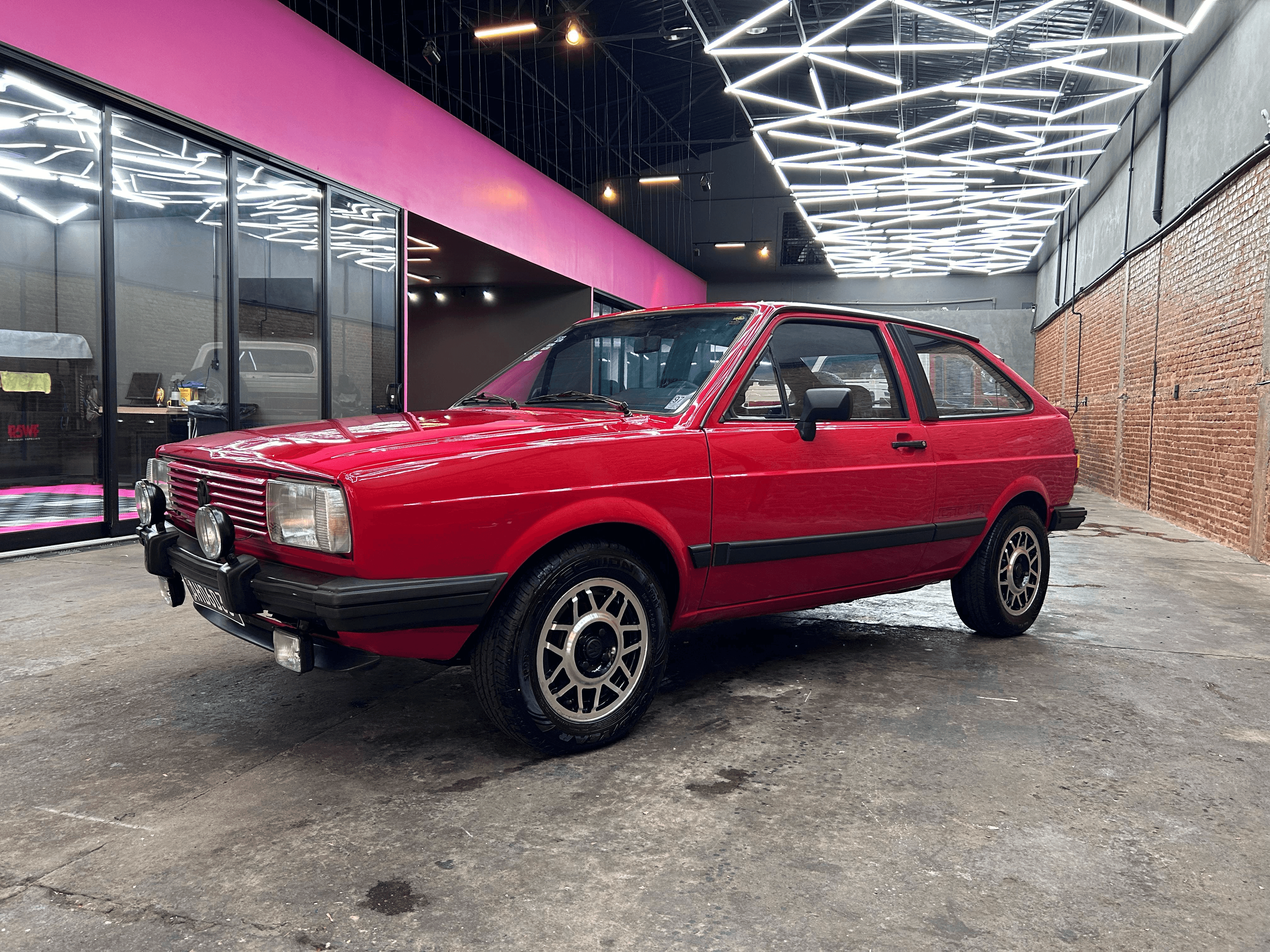 Gol GT ano 86, placa preta, doc. Ok. Lindíssimo