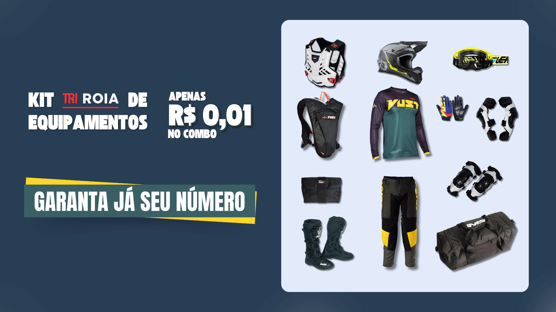🔥 Kit de Equipamentos Completo 🔥