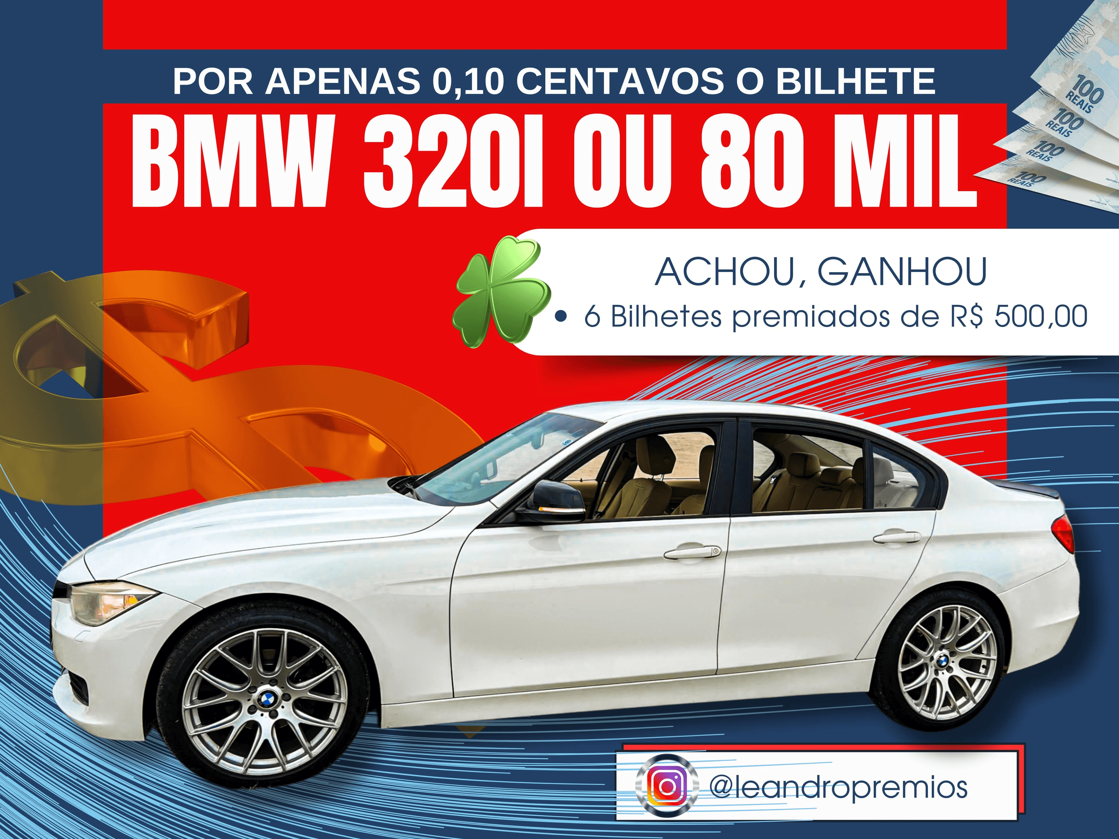 Bmw 320i ou 80K no pix 🏆