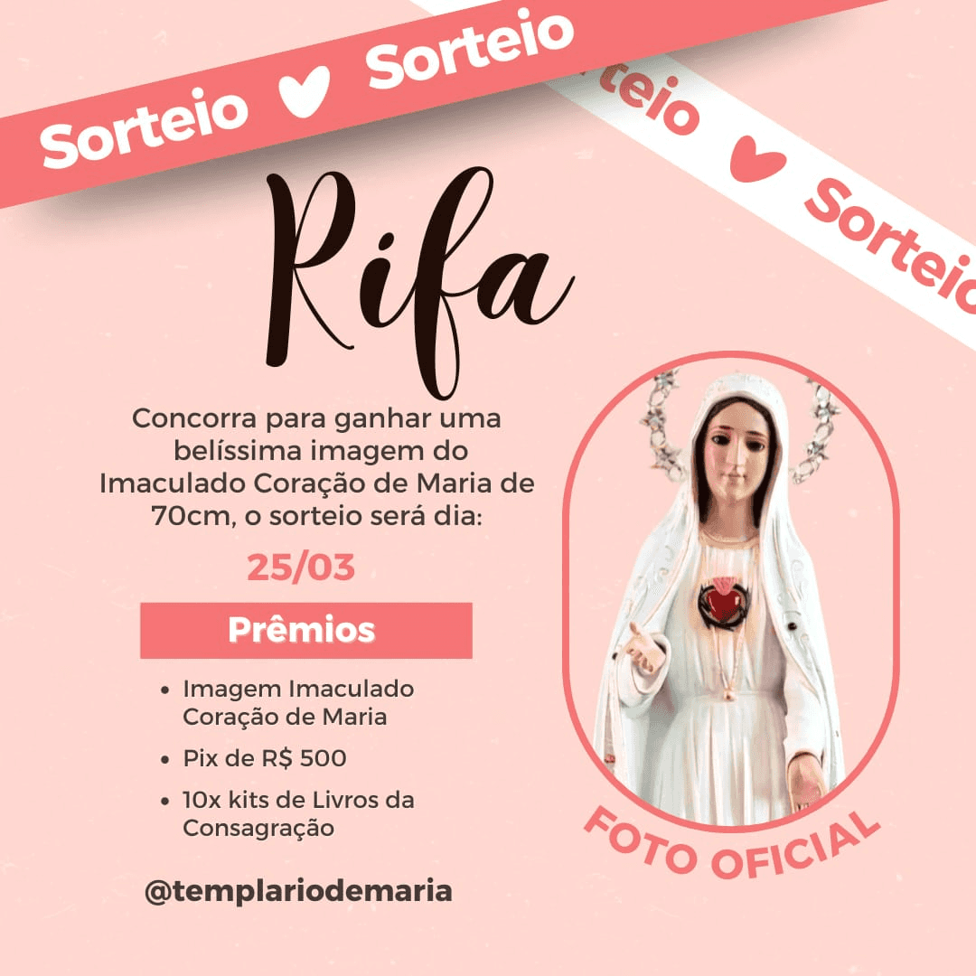 Imaculado Coração de Maria/Fátima