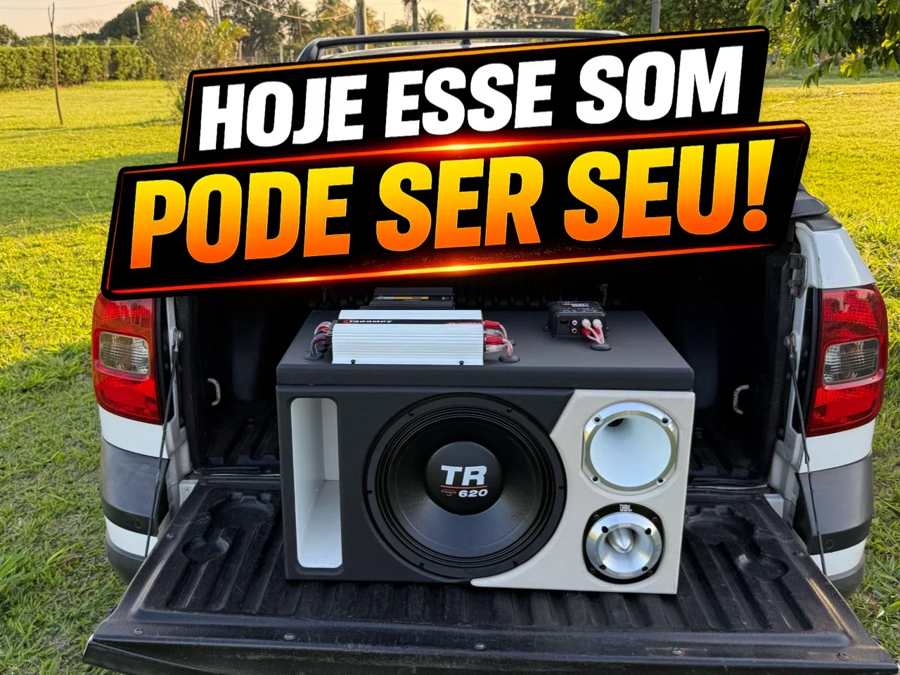 BOB TRIO TR620 BLACK E WHITE + FULL TARAMPS