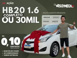 HB20 1.6 COMPLETO OU 30 M!L💰