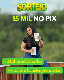 15k NA CONTA 2 IPHONE DE BILHETE PREMIADO E + DE 6K EM BILHETE PREMIADO