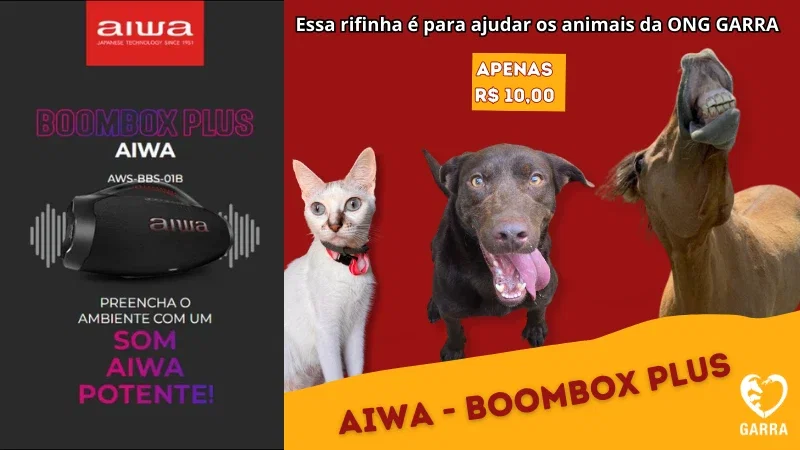 Aiwa Boombox Plus