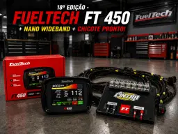 18ª Edição - Fueltech FT 450 - Wide Band Nano - Chicote Pronto 🚘🚦🚖