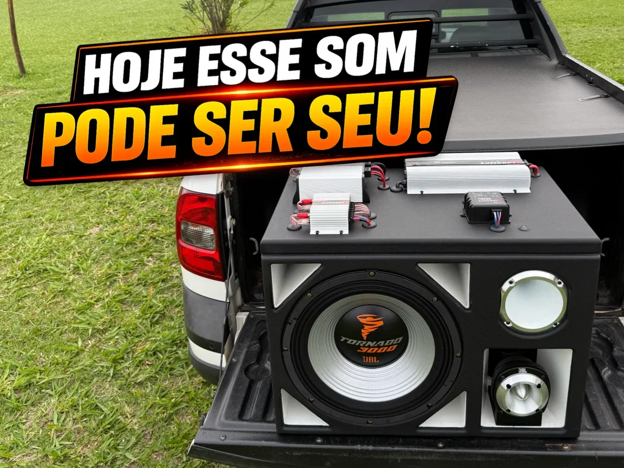 4 VIAS PESADÃO - TORNADO 3k + FULL TARAMPS