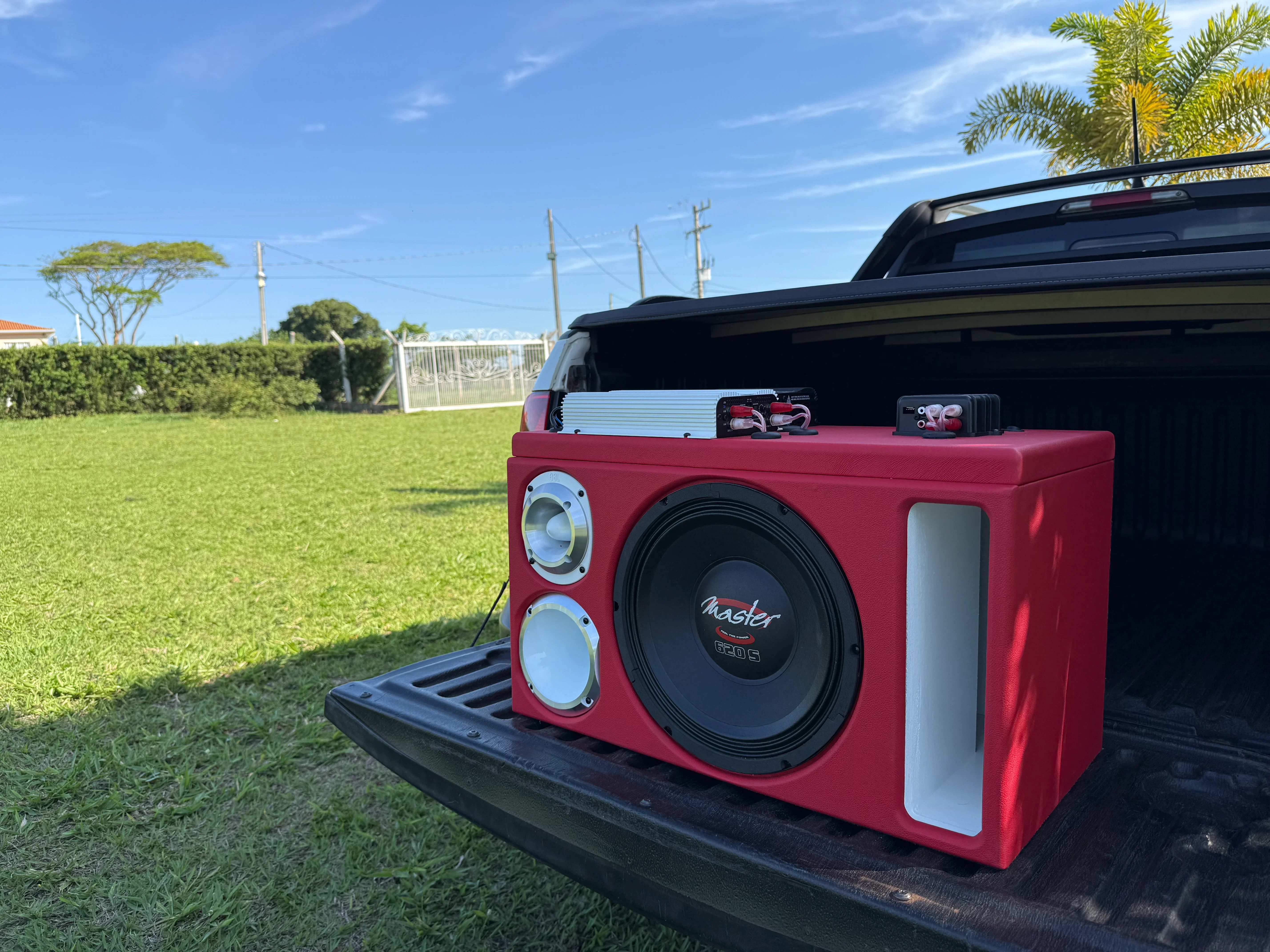 SOM BOB TRIO MASTER 620 COMPLETO - AUTOMOTIVO E RESIDENCIAL