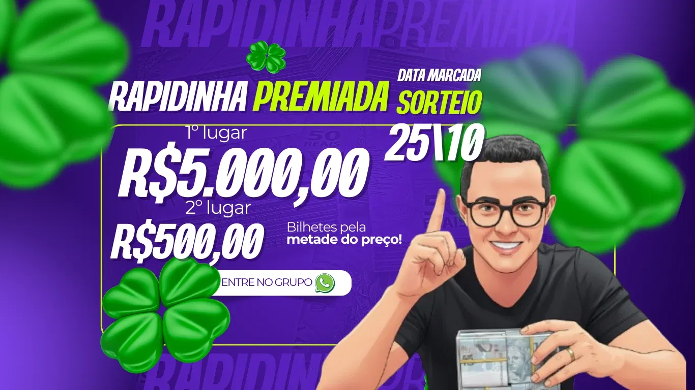 ⚡🔥 Rapidinha Premiada – R$ 5.000,00 no PIX