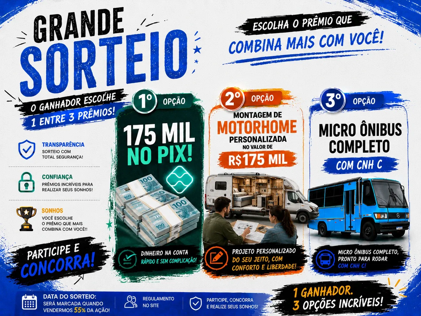 Seu sonho pode ser realizado!