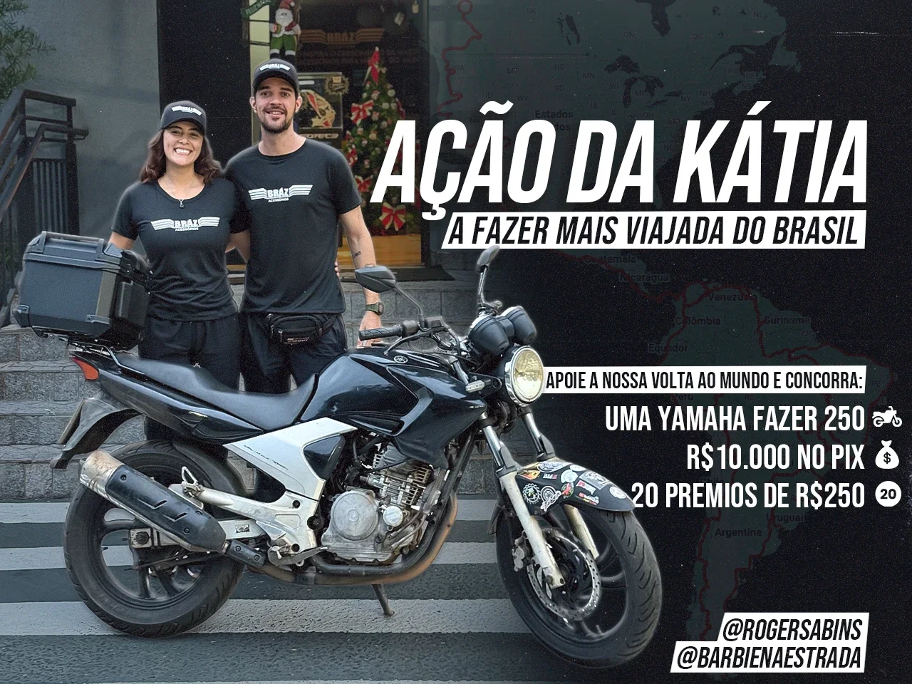 Leve a FAZER MAIS VIAJADA DO BRASIL ou R$10MIL NO PIX!