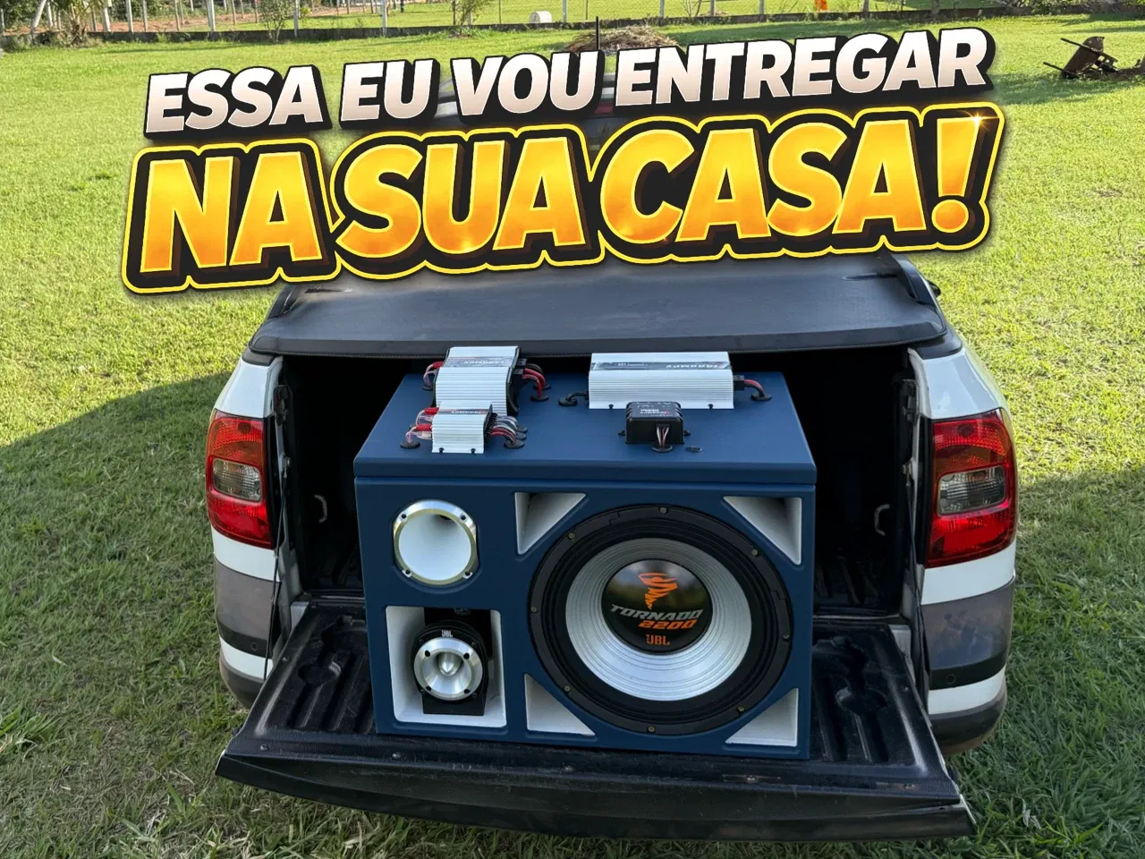 4 VIAS TORNADÃO 2200 + PAINEL FULL TARAMPS