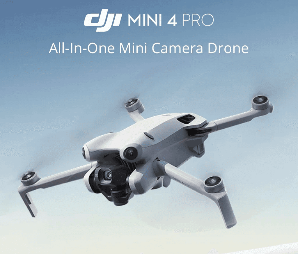 DRONE DJI MINI 4 PRO FLY MORE COMBO CONTROLE COM TELA