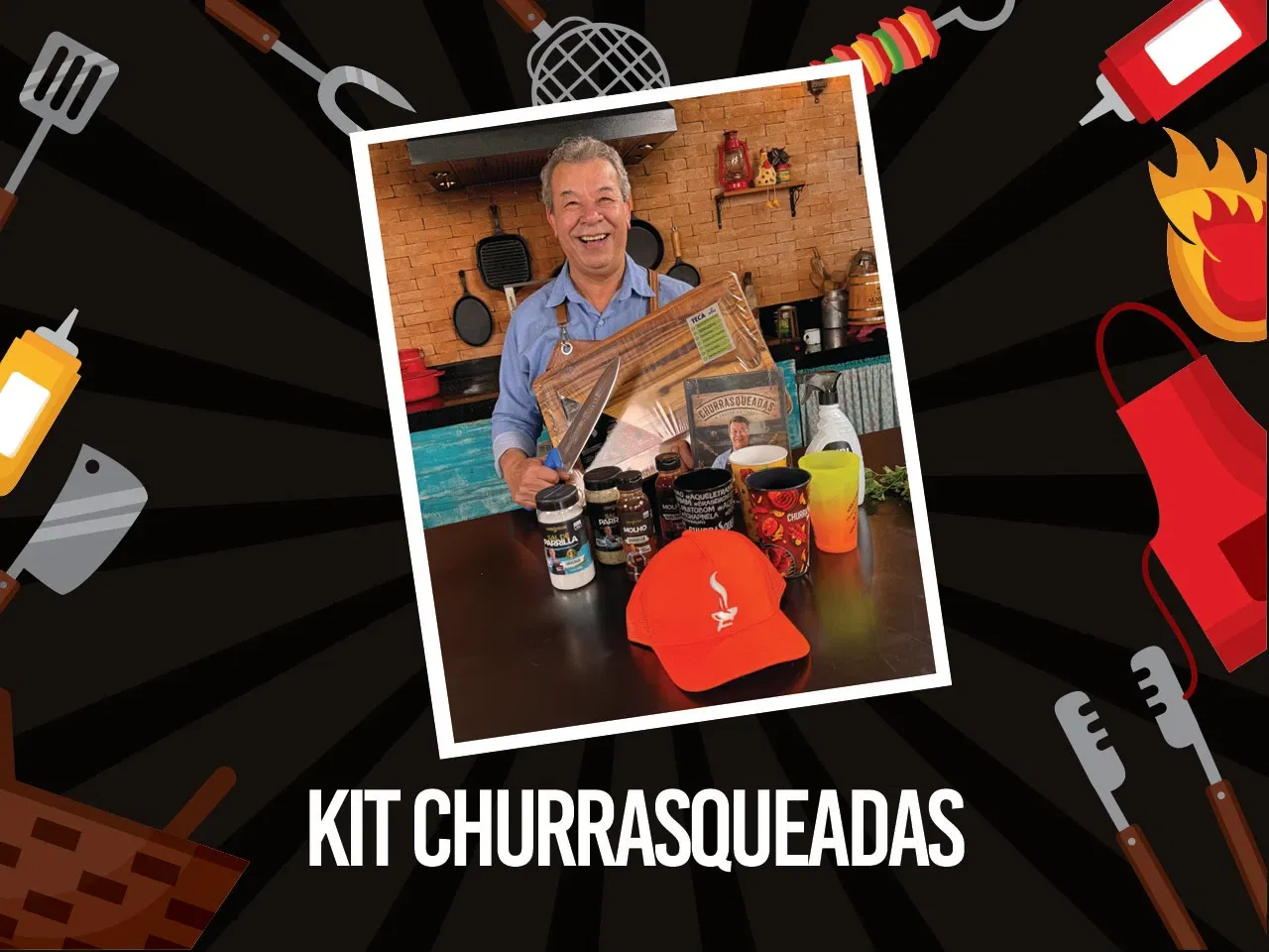 KIT CHURRASQUEADAS