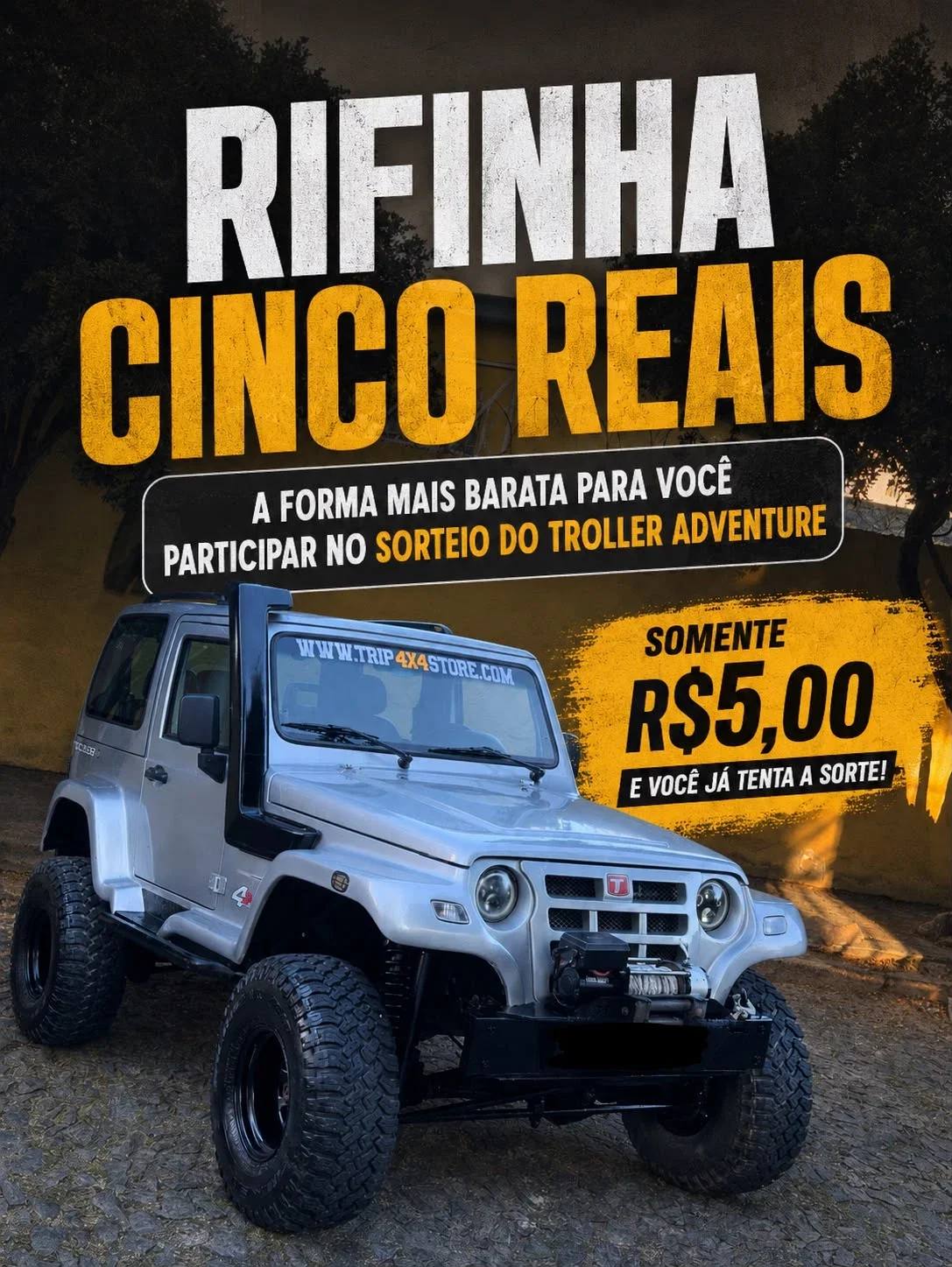 3ª rifinha 5 reais