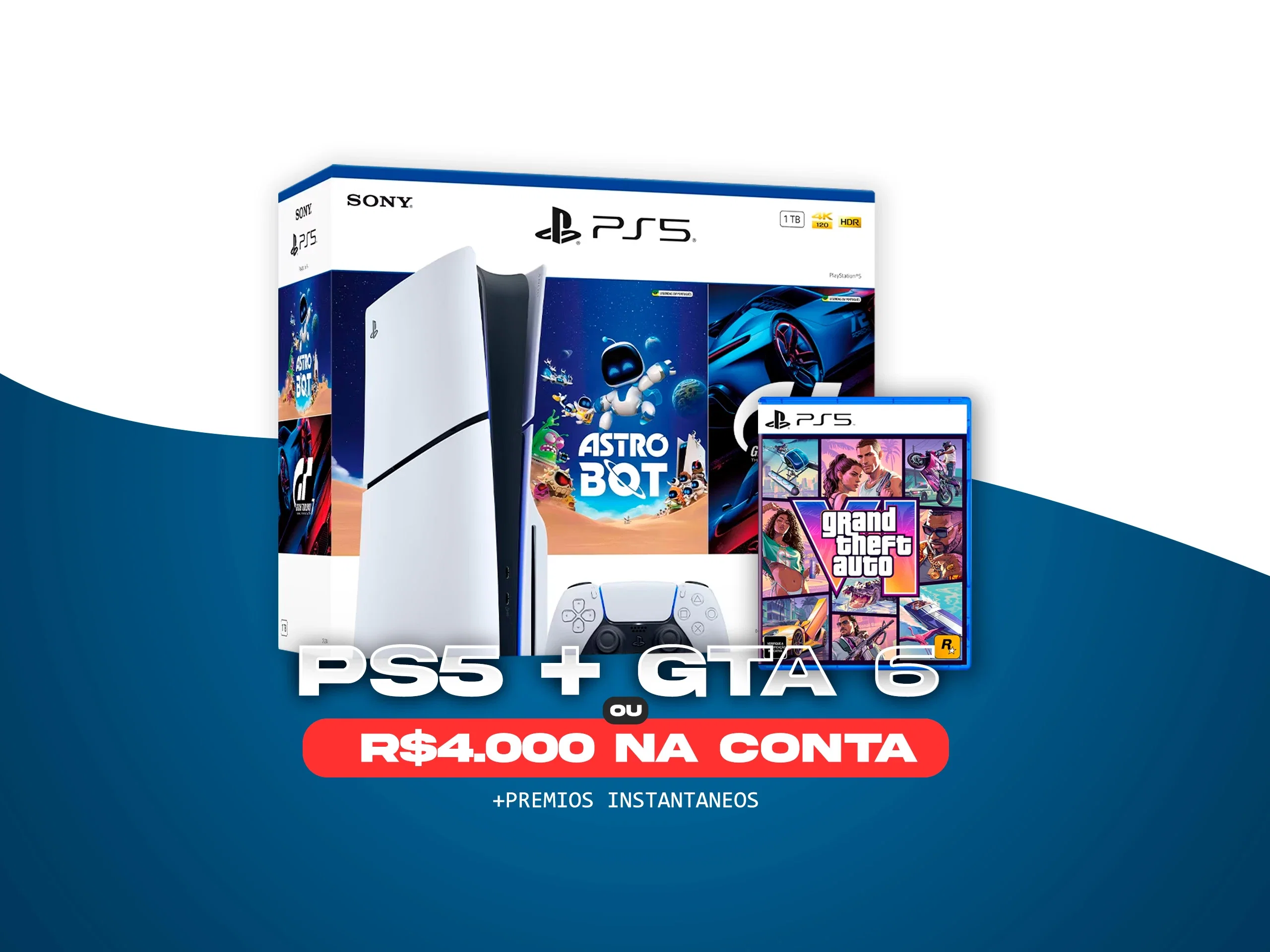 PLAYSTATION 5 com GTA VI