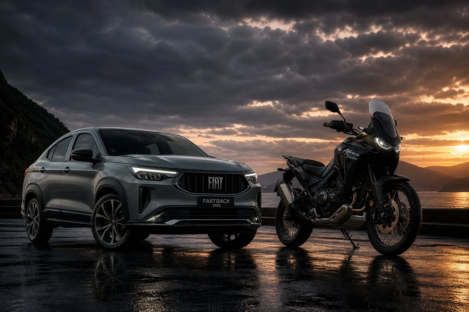 Fiat Fastback 2026 ou Africa Twin 2026