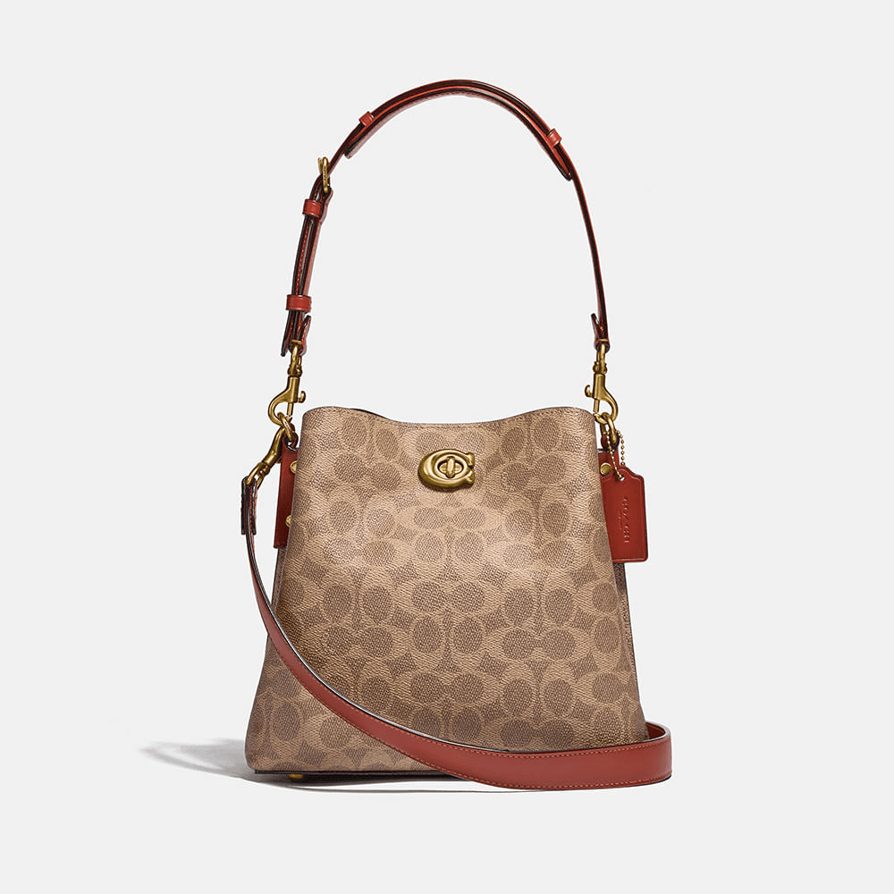 Bolsa Willow Bucket Coach - Marrom