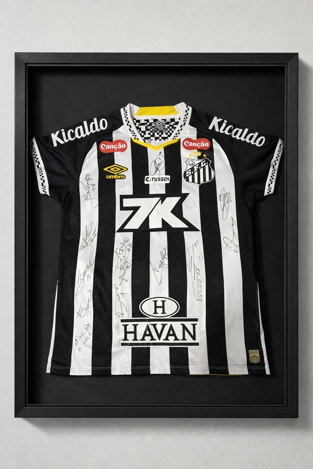 Rifa da Sosô - Camisa Autografada do Santos
