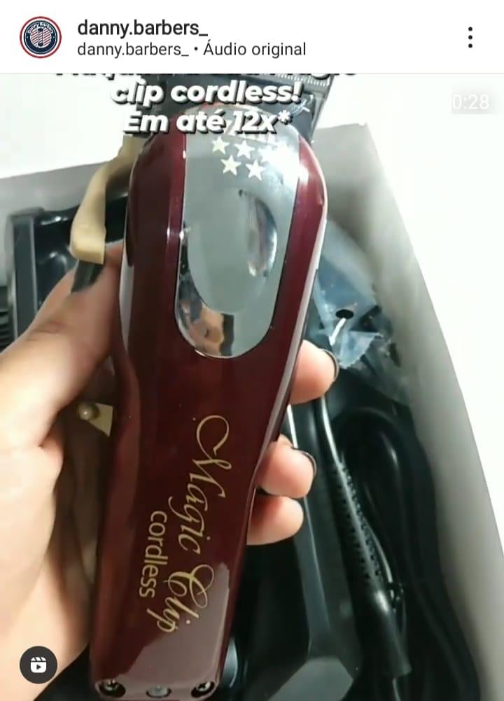 Sua Wahl Magic Clip Cordless ou Pix de 800,00. 2º Prêmio: Pix de 200,00