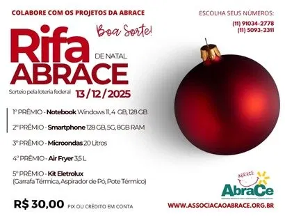 Rifa Natal - ABRACE