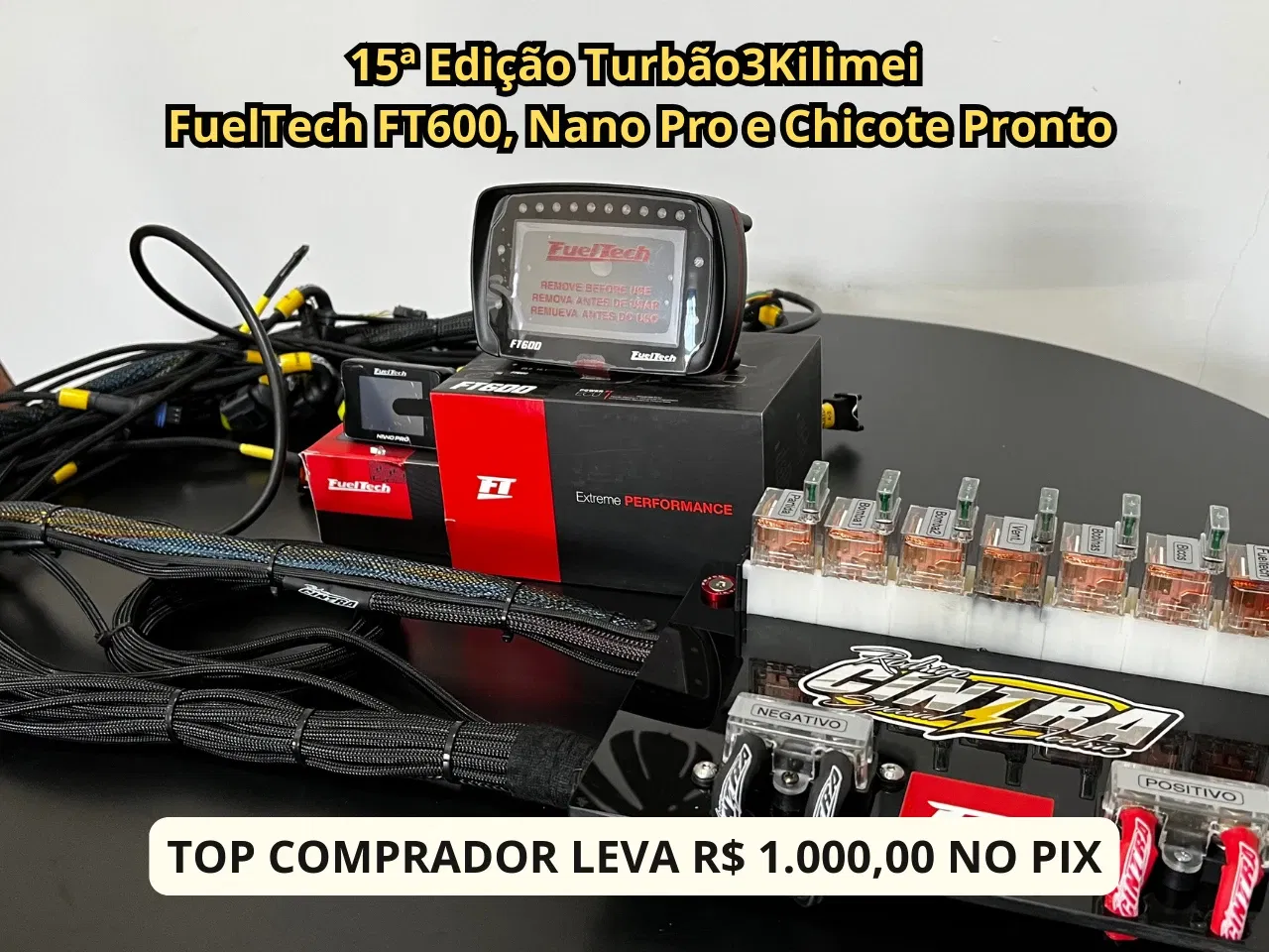 15ª Edição - Fueltech FT 600 - Nano Pro - Chicote Pronto 🎅😍🚀
