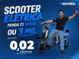 SCOOTER ELETRICA PANDA Z1 OU 3 MIL