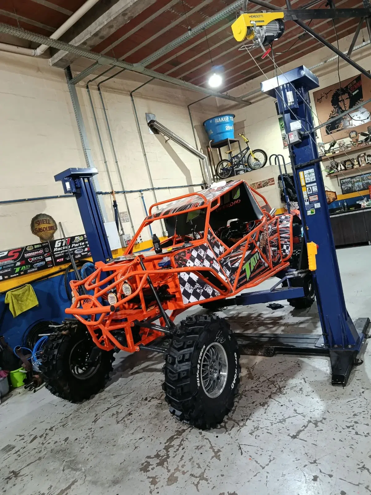Gaiola Tatu 4x4 com portais