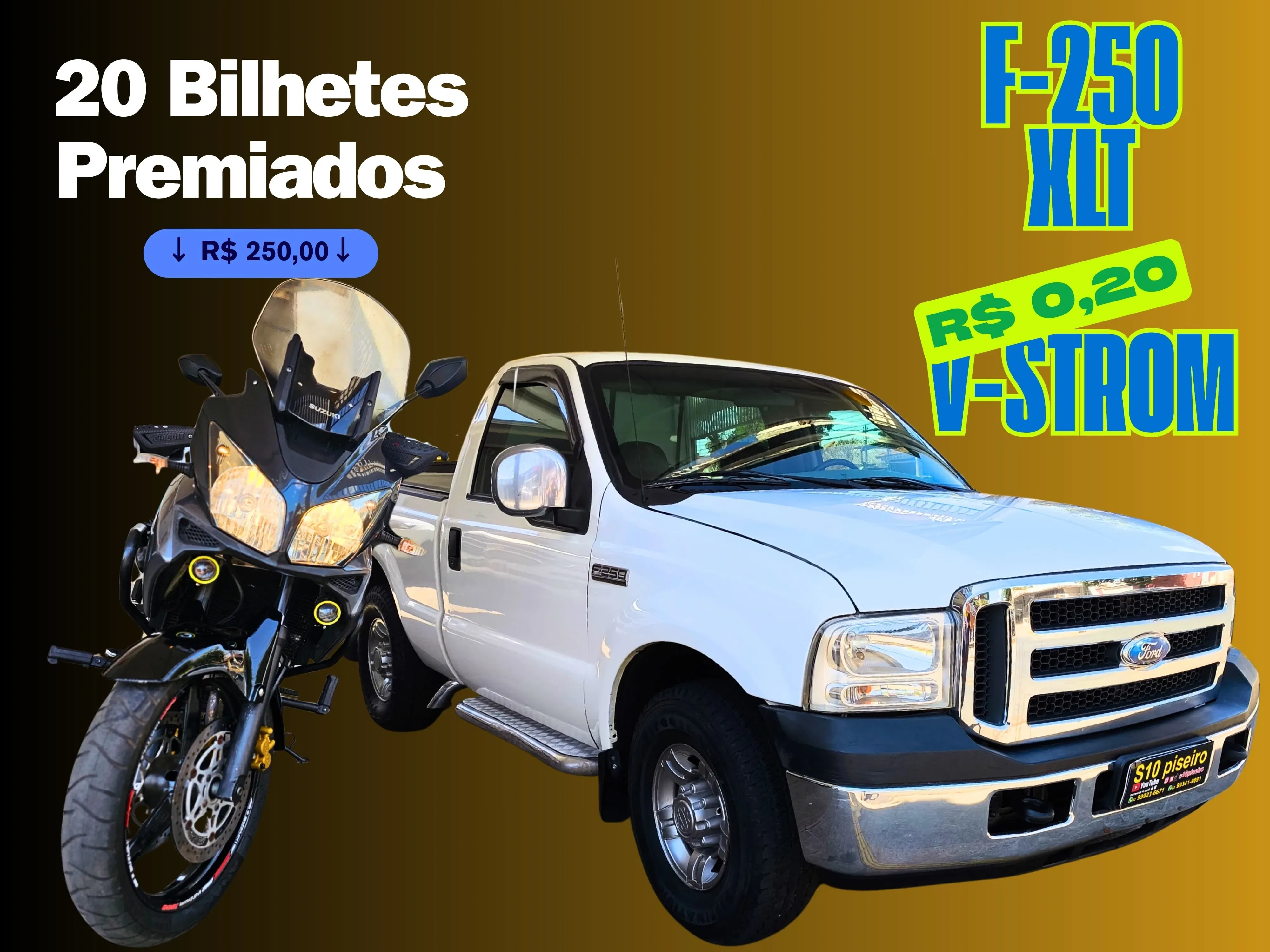 F250 + Vstrom