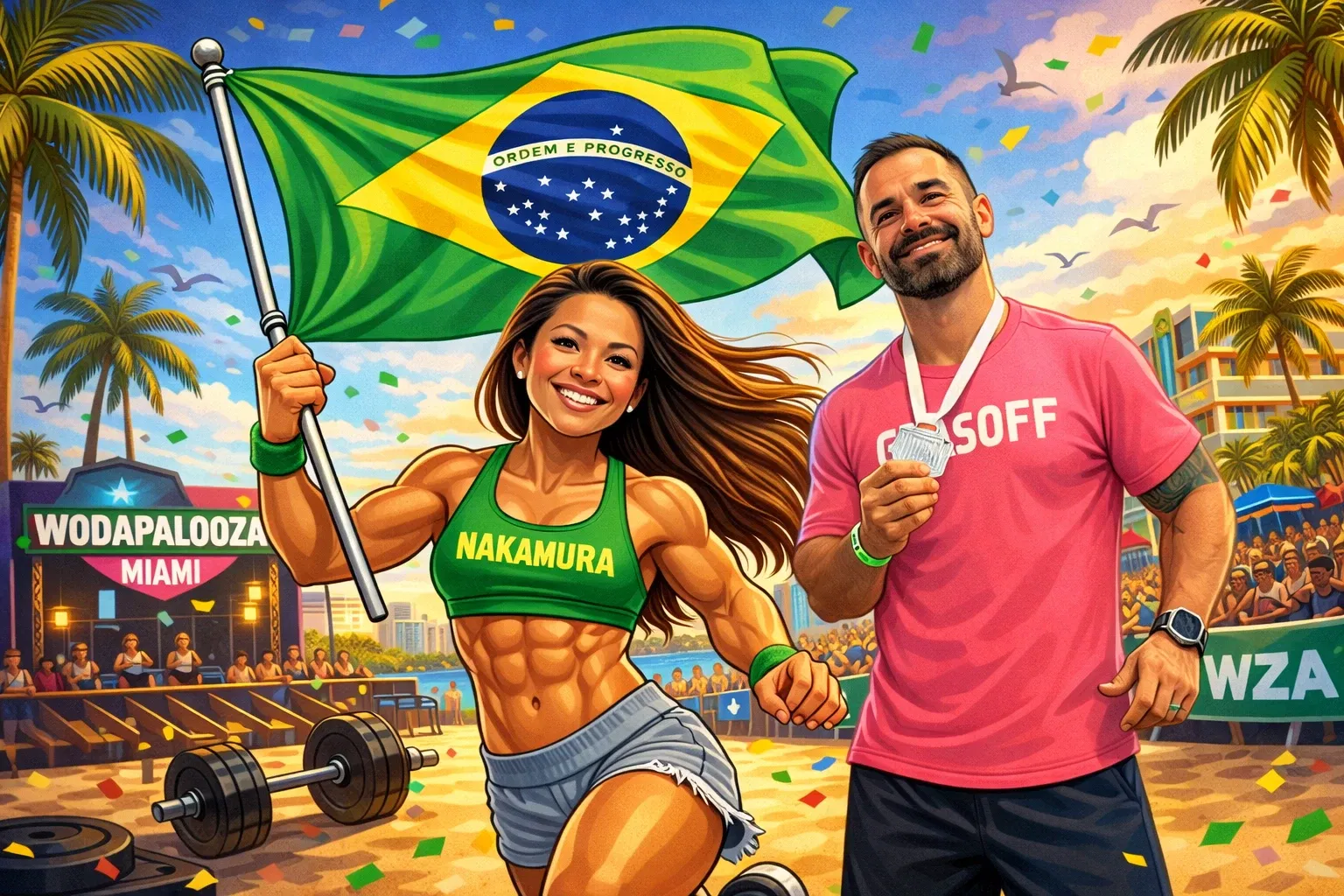 Naka & Glasoff no Wodapalooza Miami Beach