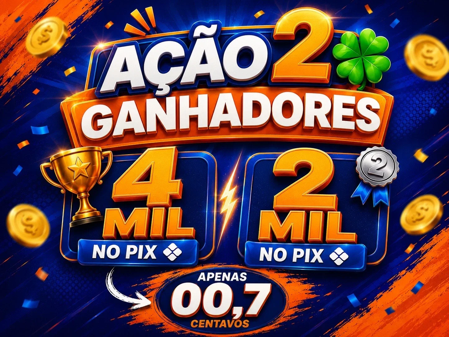 4 Mil 🍀 2 Mil